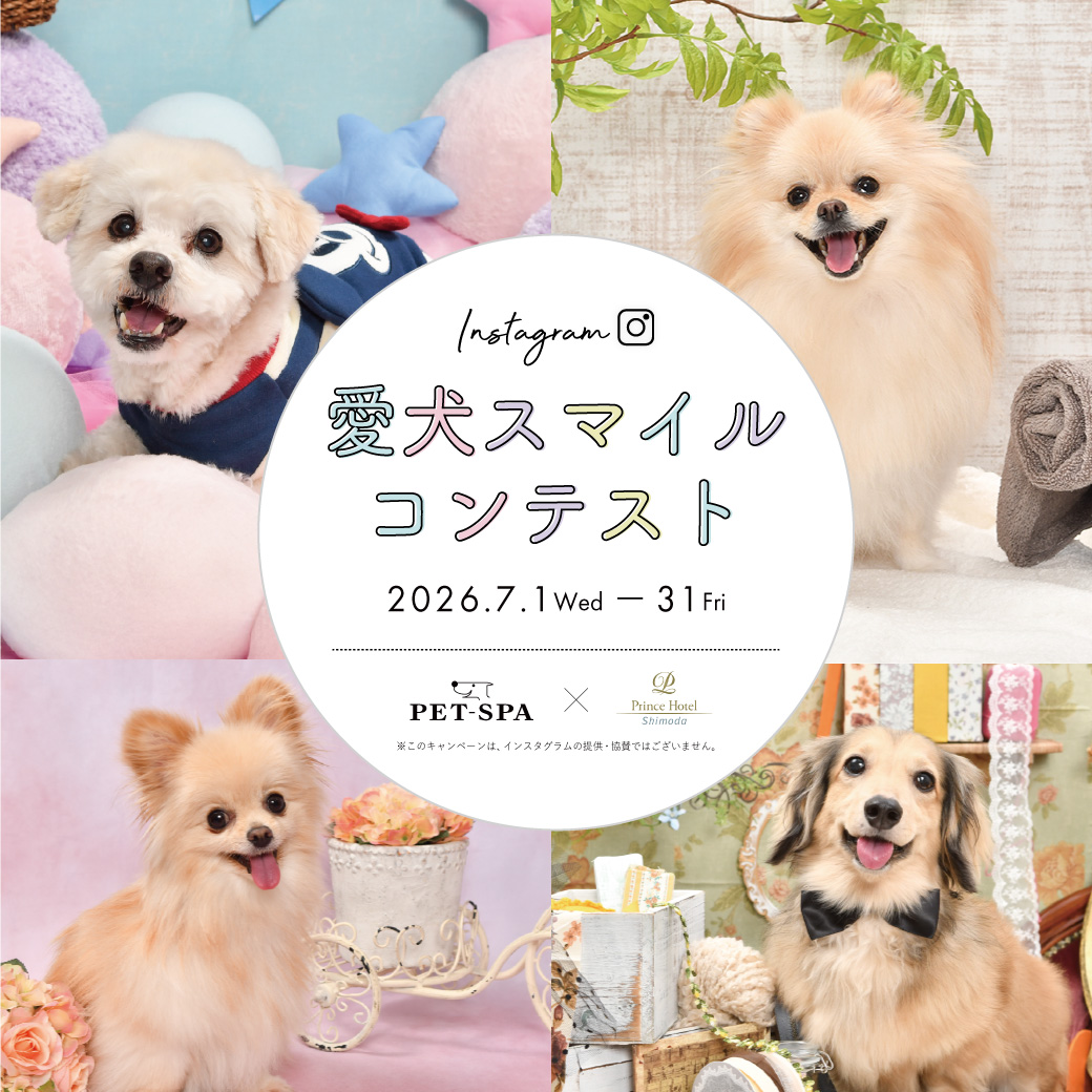 「愛犬スマイルコンテスト」開催！【Instagram】